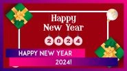 Happy New Year's Day 2024 Greetings: Send Wishes And Whatsapp Messages To Your Friends And Family As You Celebrate The First Day Of New Year