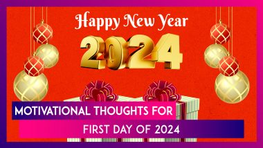 Happy New Year 2024: Inspirational Quotes And Thoughts To Share With Loved Ones On The First Day Of New Year