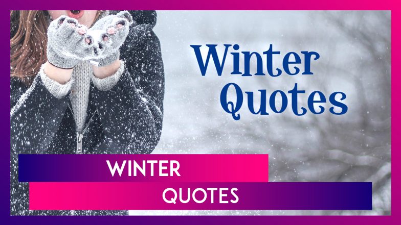 Winter Quotes: Messages To Share As December Solstice Is Around | 📹 ...
