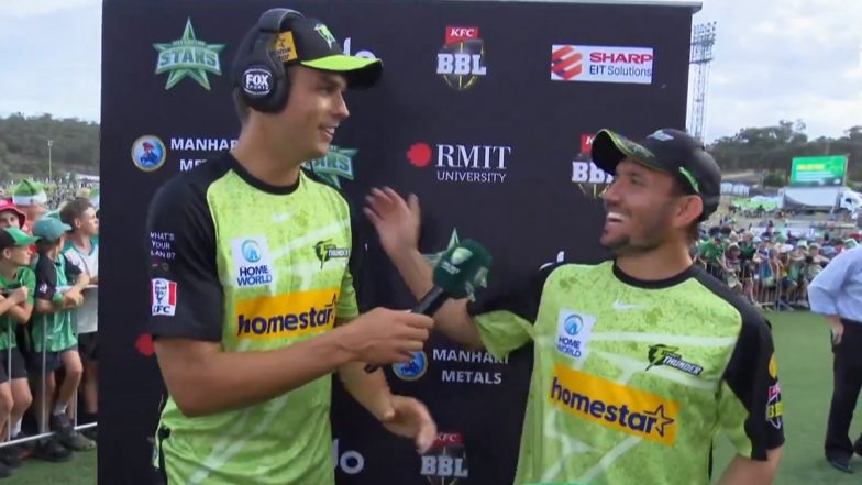 Pakistan Pacer Zaman Khan ‘Refuses’ to Give Interview After Man of The Match Performance in BBL 2023-24 Match, Video Goes Viral