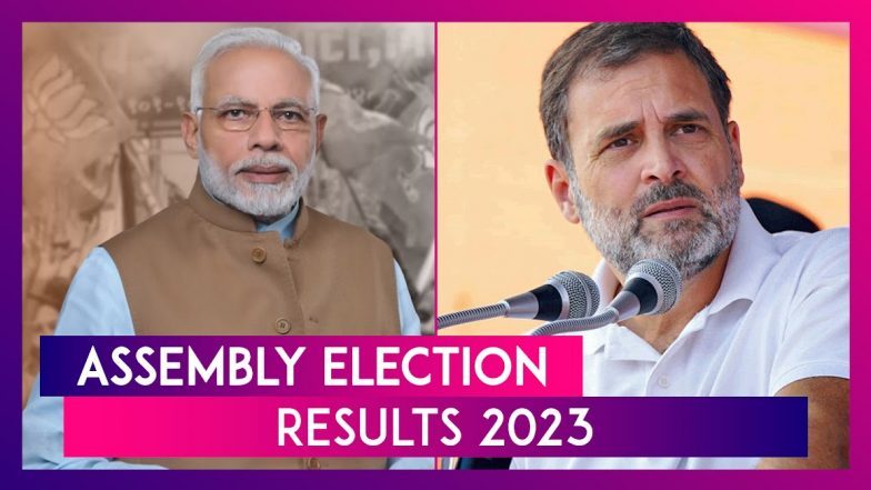 Assembly Election 2023 Results: BJP Poised To Win Madhya Pradesh ...