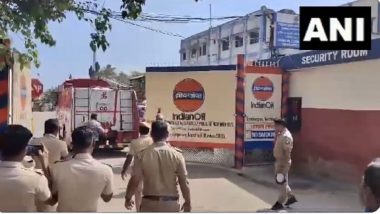 Chennai Blast: One Dead, Several Injured After Explosion at Indian Oil Corporation’s Facility at Tondiarpet, Fire Tenders Rushed To Spot (Watch Video)