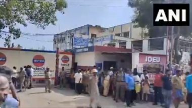 Tamil Nadu: Fire at Indian Oil Corporation Plant in Chennai; Worker Killed, Another Injured in Explosion (Watch Video)