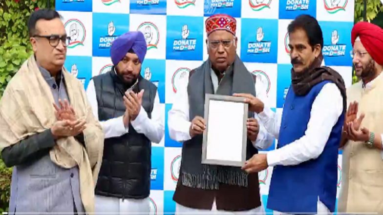 Donate for Desh Campaign: Congress Collects Rs 1.06 Crore From Over 47,500 Donors in Eight Hours After Launching Online Crowdfunding Campaign