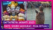 Dattatreya Jayanti 2023: Know Date, Shubh Muhurat, Puja Rituals & Significance Of The Day That Marks Birth Anniversary Of The Hindu God