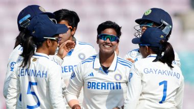 Deepti Sharma Takes Five-Wicket Haul As England Women All Out for 136, India Women Secure 292-Run Lead