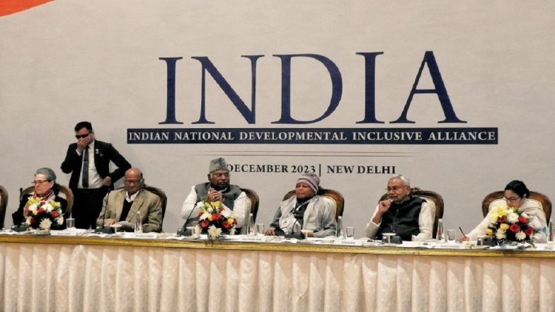 Top Leaders of Opposition INDIA Bloc Meet in Delhi, Condemn Suspension of 141 MPs in Parliament