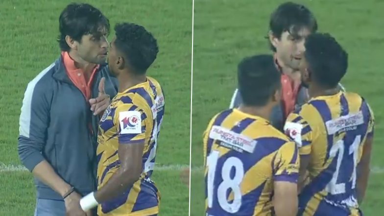 Mohun Bagan Super GiantHead Coach Juan Ferrando and Odisha FC’s Roy Krishna Involved in Heated Confrontation During MBSG vs OFC ISL 2023–24 Match