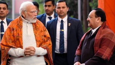 JP Nadda Meets PM Narendra Modi, Discusses CM Probables for Madhya Pradesh, Rajasthan and Chhattisgarh