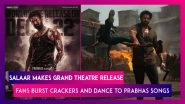 Salaar Mania Takes Over Theatres, Fans Celebrate Release Of Prabhas&rsquo; Film With Grand Celebrations