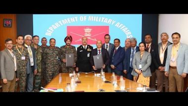 Defence Ministry Signs Contract With Bharat Electronics Limited for Procurement of Electronic Fuzes for Indian Army for 10 Years (See Pic)
