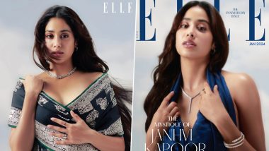 Janhvi Kapoor Lets Her Eyes Do All the Talking in the New Photoshoot For Elle India