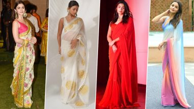 Alia Bhatt's Saree Cabinet Deserves All Your Attention