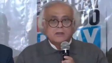 Congress Leader Jairam Ramesh Attacks Bharatiya Janata Party, Says 'Every Party Contests Polls on a Single Symbol, but BJP Fights on Lotus and Washing Machine'