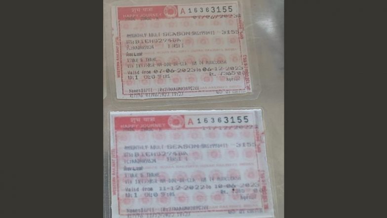 Mumbai: Passenger Caught With Fake First Class Ticket at Ghatkopar Railway Station, FIR Registered