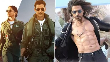 Fighter vs Pathaan Advance Booking: Hrithik’s Film Falls Behind Shah Rukh Khan's 2023 Blockbuster Despite Siddharth Anand and Deepika Padukone's Luck Factor!