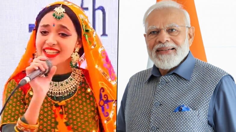 PM Narendra Modi Retweets Video of Young Egyptian Girl Kariman Singing 'Desh Rangeela', Calls Her Performance 'Amazing'