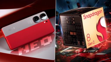 iQOO Neo Pro Set To Launch With 'Snapdragon 8 Gen 2' SoC on February 22; Know Expected Price, New Specifications and Other Details Ahead of Launch