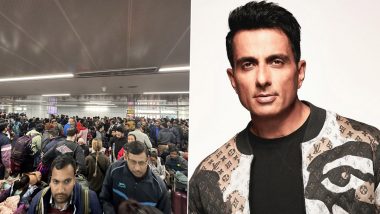 'Beyond Human Control!' Sonu Sood Urges All to Be 'Polite' With Airlines Crew After Being Stuck at Airport for 3 Hours