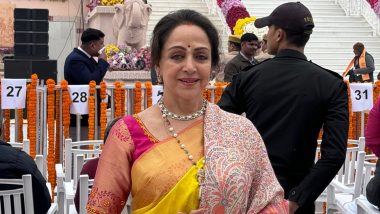 Ram Mandir Consecration: Hema Malini Shares Photos From Pran Pratishtha Ceremony in Ayodhya, Says ‘Event Awaited by Our Nation for 500 Years’ (View Pics)