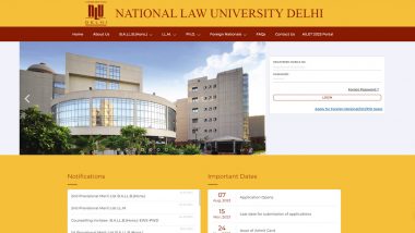 NLU Delhi Releases AILET 2024 BA LLB Second Seat Allotment Result at nationallawuniversitydelhi.in, Know How to Download