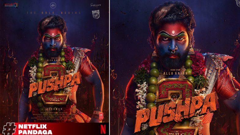 Pushpa 2 – The Rule: Netflix Confirms Acquisition of OTT Rights for Allu Arjun, Fahadh Faasil & Rashmika Mandanna’s Upcoming Telugu Action Thriller