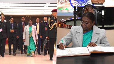 Narendra Modi Gallery: President Droupadi Murmu Becomes First Visitor to Prime Ministers' Museum (See Pics)