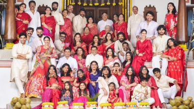 Megastar Chiranjeevi Shares Beautiful Family Picture from His Sankranti Celebrations (View Pic)