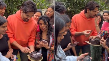 Sidharth Malhotra Birthday: The Yodha Actor Interacts with Fans & Cuts Cake with Them on His Special Day, Videos Go Viral! – WATCH
