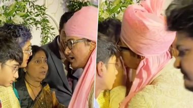 Aamir Khan Plants a Sweet Kiss on Ex-Wife Kiran Rao’s Cheek at Daughter Ira Khan’s Wedding With Nupur Shikhare, Video Goes Viral – WATCH