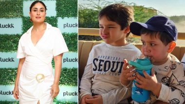 Kareena Kapoor Reacts to Her Children Taimur and Jeh Enjoying Waffles for Breakfast, Shares Humorous Pictures on Insta Stories (View Pics)