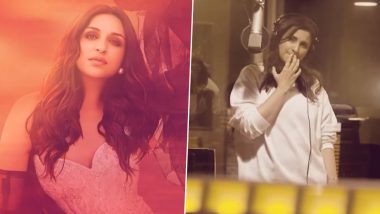Parineeti Chopra Announces Her Singing Debut With BTS Video, Says ‘Music Has Always Been My Happy Place’ (Watch Video)