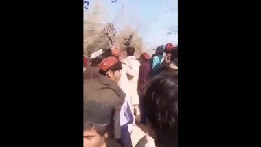 Pakistan: NDM Leader Mohsin Dawar’s Vehicle Attacked During Election Campaign in Khyber Pakhtunkhwa’s North Waziristan (Watch Video)
