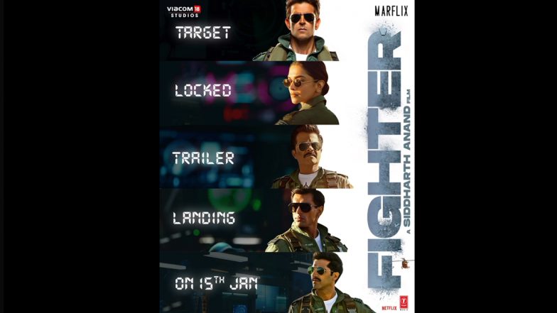 Fighter Trailer: Hrithik Roshan and Deepika Padukone’s Upcoming Movie’s Trailer To Be Out on This Date (View Pic)