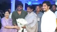 Chiranjeevi, His Wife Surekha Konidala Pay a Visit to Deputy CM Bhatti Vikramarka at His Residence in Hyderabad (Watch Video)