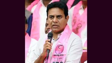 KTR Booked: Case Registered Against BRS Leader KT Rama Rao for Making Allegation That Telangana CM Revanth Reddy Sent Rs 2,500 Crore to High Command