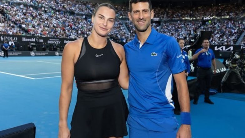 Australian Open 2024: Novak Djokovic, Aryna Sabalenka Team Up for Charity Match Against Stefanos Tsitsipas and Maria Sakkari