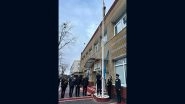 Republic Day 2024: Indian Envoy to Ukraine Harsh Jain Unfurls Tricolour at Embassy Premises in Kyiv