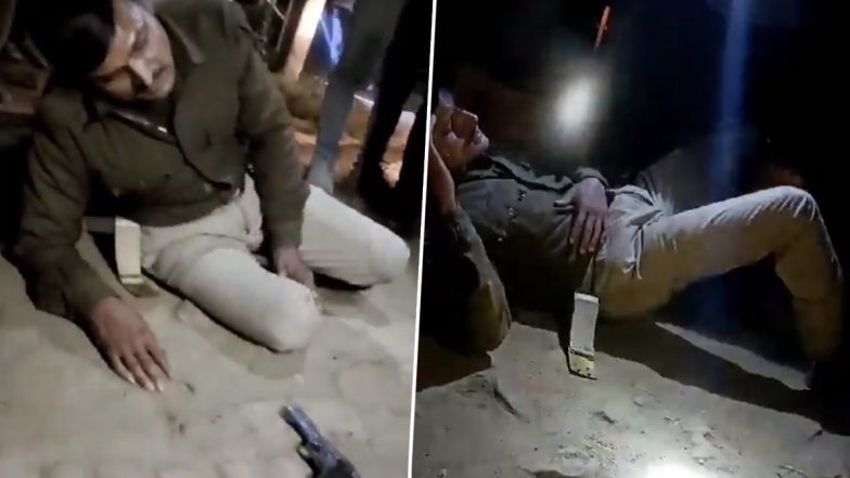 Uttar Pradesh Shocker: Police Personnel Shot in Sultanpur, Video Surfaces