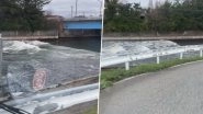 Tsunami Waves Caught on Camera in Japan: High Tides Observed Along Coast of Western Japan Amid Earthquake in Various Regions, Scary Videos Surface
