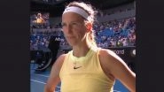 Victoria Azarenka vs Clara Tauson, Australian Open 2024 Free Live Streaming Online: How to Watch Live TV Telecast of Aus Open Women&rsquo;s Singles Second Round Tennis Match?