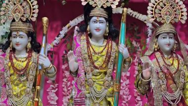 UK: Slough Hindu Temple Brims With Enthusiasm Ahead of Ram Temple Consecration Ceremony in Ayodhya (Watch Video)