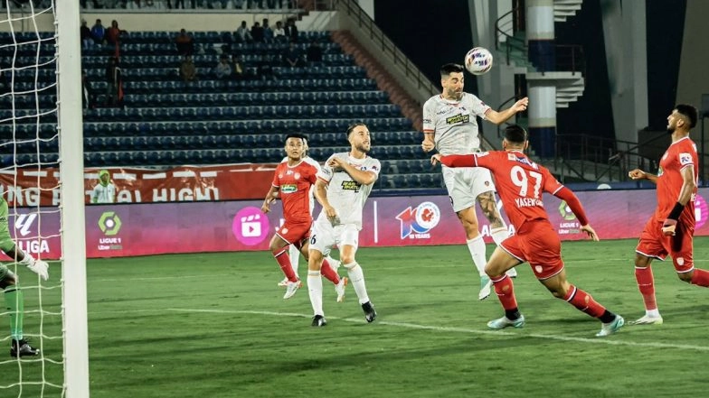 ISL 2023–24: NorthEast United Hold In-Form FC Goa to 1-1 Draw, Gaurs Enter AFC Asian Cup 2023 Break Unbeaten in League