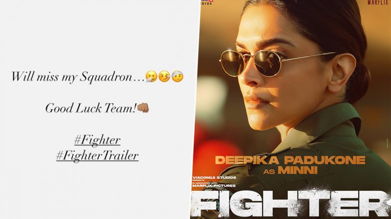 Entertainment News | Deepika Padukone to Miss 'Fighter' Trailer Launch? Actor Extends Wishes to Team - Vimarsana News