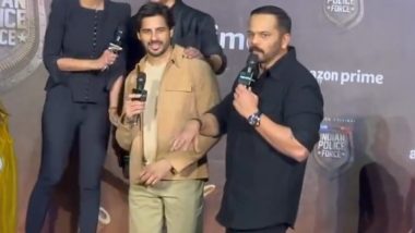 Indian Police Force Trailer Launch Event: Sidharth Malhotra Opens Up About Joining OTT Cop Verse, Here’s What He Said (Watch Video)