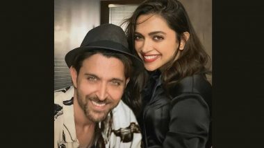 Deepika Padukone and Hrithik Roshan’s Friendly Pizza Fight on Fighter Set, Actress Says ‘May You Forever Nurture Your Inner Child’ (View Pic)