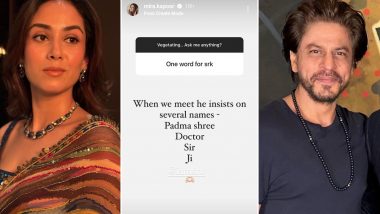 Shah Rukh Khan Insists Being Called by THESE Names Whenever He Meets Mira Rajput and Shahid Kapoor!