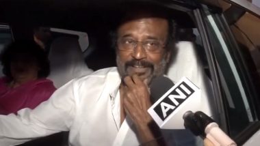 Rajinikanth Feels Proud To Attend Ayodhya Ram Mandir Pran Pratishtha Ceremony, Actor Says ‘Will Definitely Come to Ayodhya Every Year’ (Watch Video)