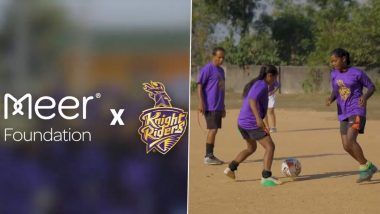 KKR and Meer Foundation Join Hands to Raise Funds for Football Training Programme for Fifty Girls from West Bengal