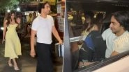 Rasha Thadani and Arhaan Khan Blush As They Get Papped Together; Netizens Wonder Are They Dating?